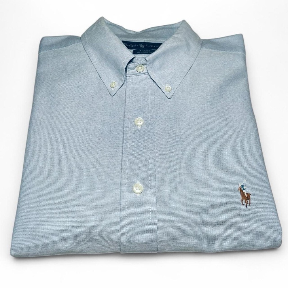 Ralph Lauren Light Blue Casual Button Down Shirt